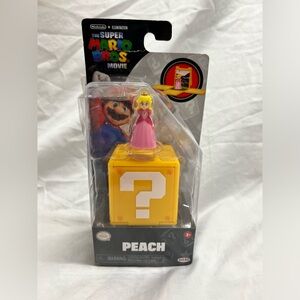 The super Mario movie peach figure